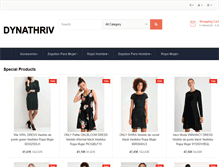 Tablet Screenshot of dynathrive.com